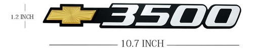 1pc 01-07 Silverado 3500 Bowtie Emblem 3d Insignia Con De De
