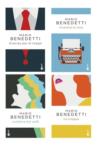 Pack Mario Benedetti - La Tregua + Inventario Uno + 2 Libros