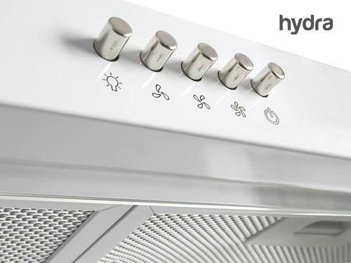 Imagen 7 de 10 de Extractor Purificador Cocina Hydra Con O Sin Salida Blanco C