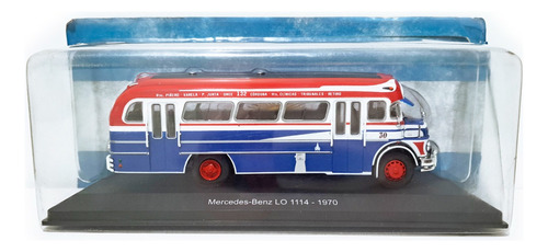Miniatura Ônibus Mercedes-benz Lo 1114 - 1970 - Escala 1/43