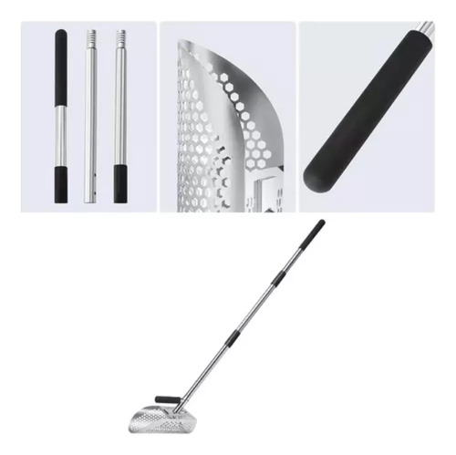 Accesorios Para Detectores De Cucharas De Arena De Mango Lar