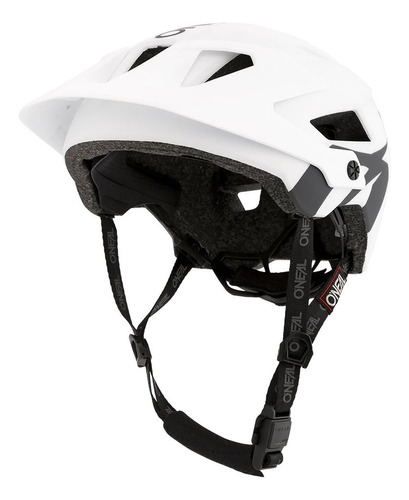 Casco Oneal Para Ciclista Defender Solid Blanco Rider One Talla L/xl