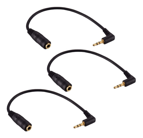 Cable Adaptador De Audio Plug 2.5 Mm A 3.5 Hembra Estereo