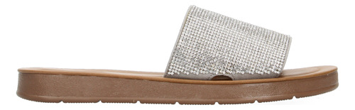 Sandalias Caray Plateado Para Mujer [car418]