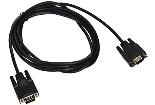 Cable De Extensión C2g 52031 Db9 M/f Serial Rs232, Negro (10