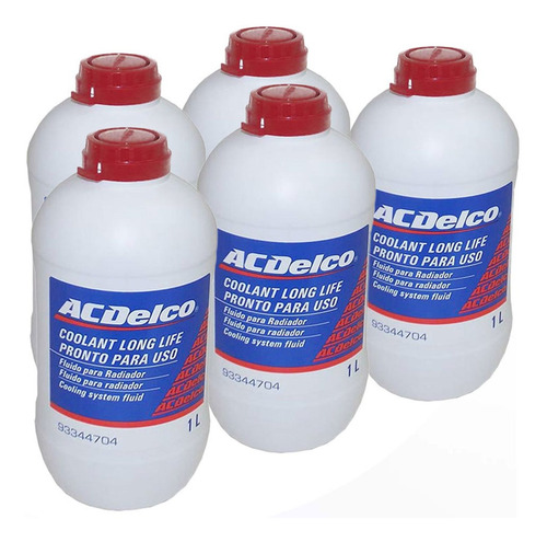 5 Aditivos Radiador Diluido Vectra 2009 2010 2011