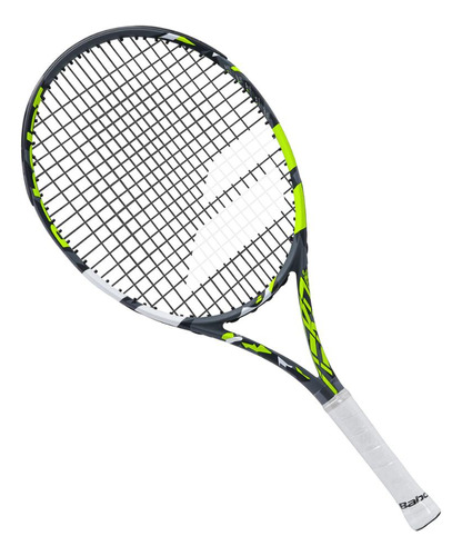 Raquete De Tênis Babolat Aero 25 Junior 240g Preta E Amarela