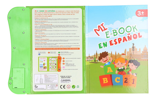 Libro De Sonidos En Español, Lenguaje Electrónico, Números D