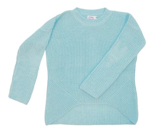 Imagen 4 de 4 de Witty Girls Sweater Witty Celeste Corazon Abrigo Ropa Nena