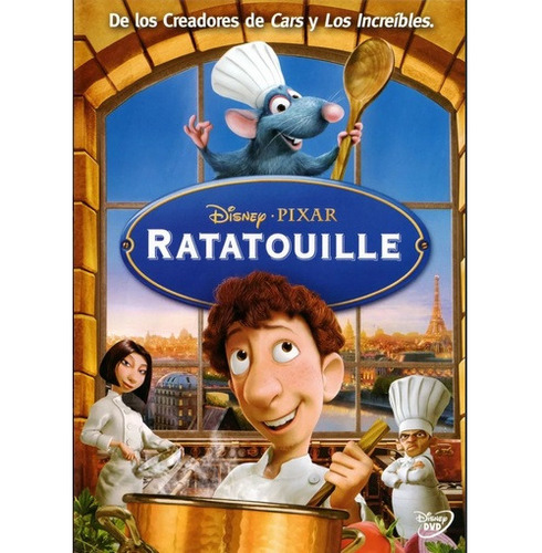 Ratatouille - Disney - Dvd - Nueva - Cerrada - Original!!!