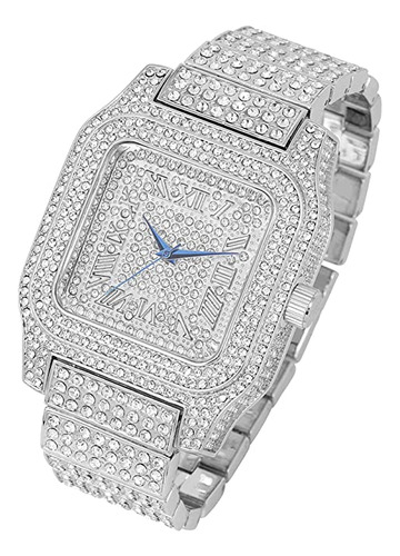 Charles Raymond Bling-ed Out Biggie Square Hip Hop Iced Out