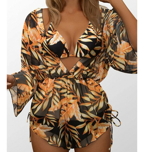 Traje De Baño, Bikini, Ropa De Playa For Mujer, Conjunto De