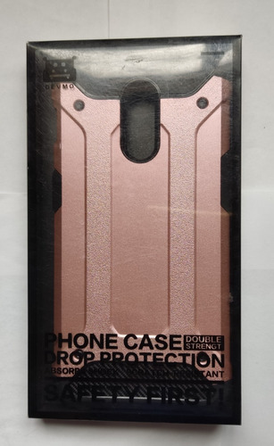 Funda Armor Uso Rudo Para Xiaomi Redmi Note 4 Color Rosa/neg