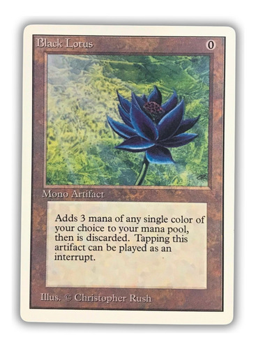 Card Magic The Gathering - Black Lotus - Ultra Rare Proxy