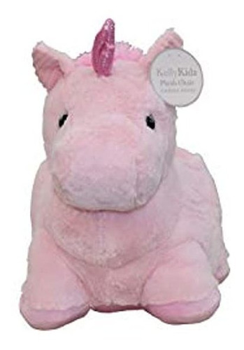 Peluche Para Niñas Diseño De Unicornio Color Rosa.kelly Kidz