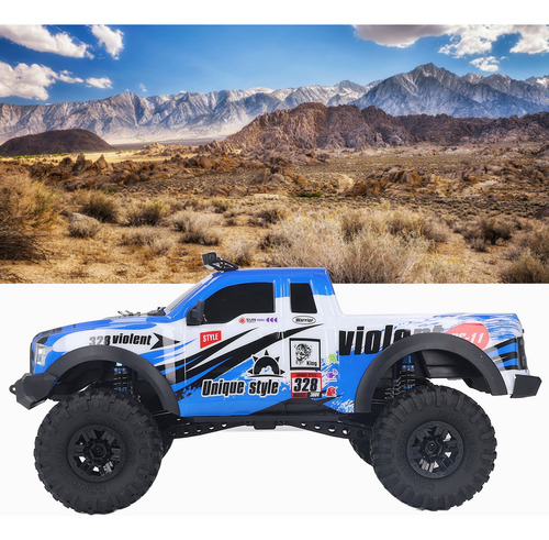 Luz Led Rc Racing Climber Crawler, Escala 1/10, 2.4 Ghz, 4wd