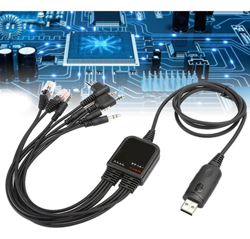 - Cable De Programación Usb 8 En 1 Para Kenwood,