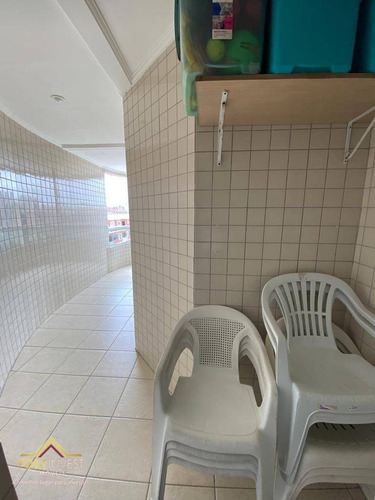 Imagem 11 de 21 de Apartamento Com 2 Dormitórios À Venda, 102 M² Por R$ 410.000,00 - Tupi - Praia Grande/sp - Ap3781