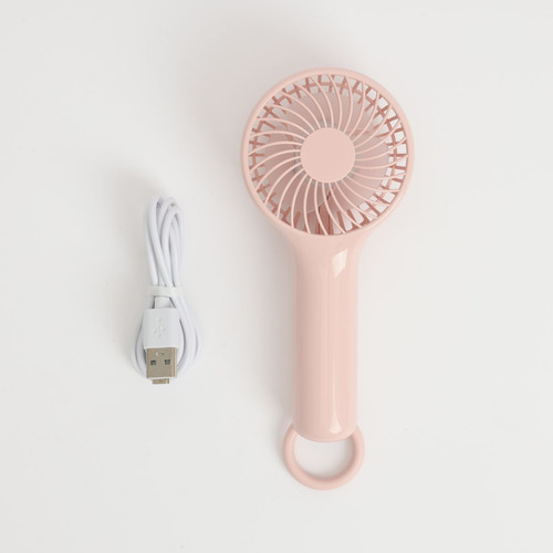Mini Ventilador Recargable, Ventilado Portátil Con Base
