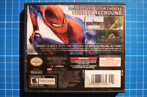 The Amazing Spiderman Ds ¡juegazo! (Usado)
