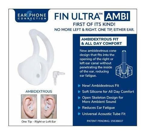 Earphone Connection Fin Ultra Ambi Audifono Radio Para