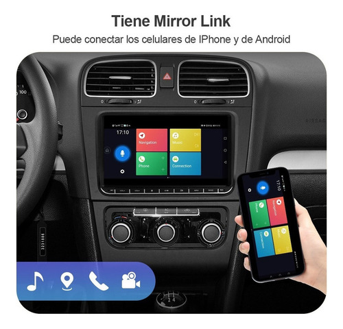 Z Estéreo 9 In 2+32g Para Vw Amarok Vento Bora Golf Jetta