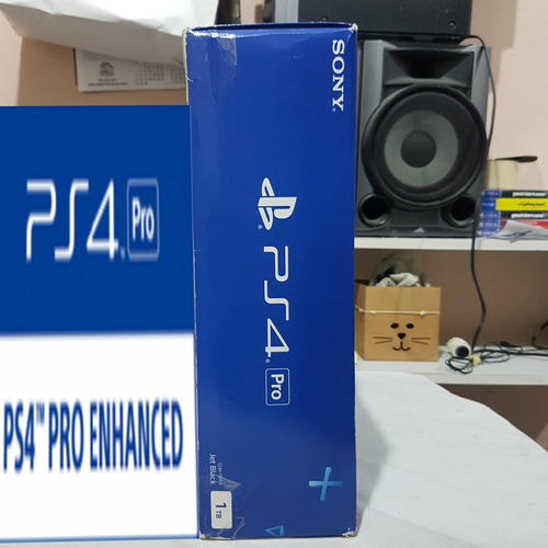 Caixa De Playstation 4 Pro Modelo 7016b + Berço