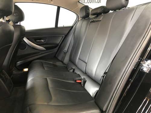 Imagem 11 de 25 de Bmw 320i Modern 2.0 Turbo 2013 Interior Bicolor Impecável