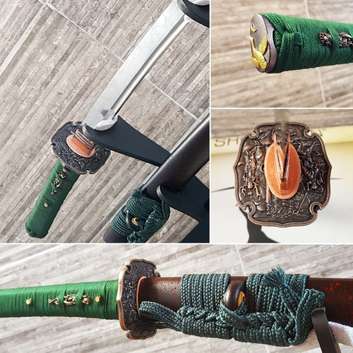 Katana Afiada Samurai Hayashi Aço T10 Encomenda Frete Grátis