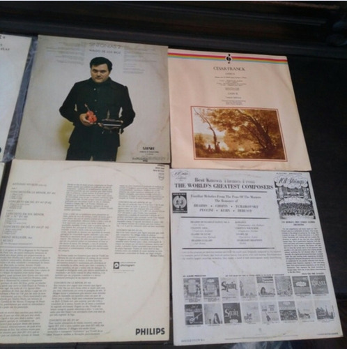 Imagem 6 de 9 de Lp Vinil Lote Melhores Orquestras Do Mundo 12 Bom Estado./40