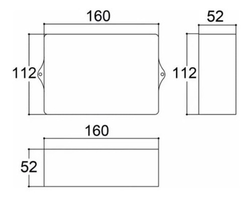 Imagem 5 de 5 de Caixa Plástica Circuito Eletrônico Fonte Arduino Pb-115te
