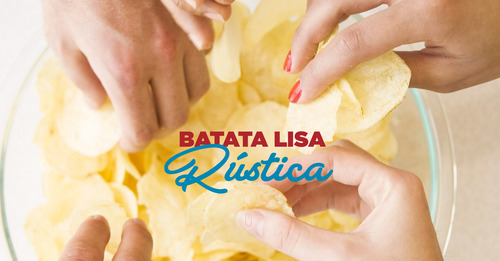 Batata Rústica Lisa Pratic Leve 80g - Ketchup