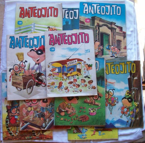 Antiguas Revistas Anteojito Por Lote De 7 - Infantil