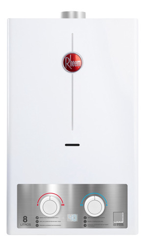 Calentador De Agua Rheem Instantáneo 8 Lts/min A Gas Lp 1 Se