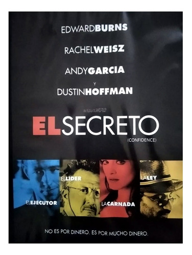 Dvd El Secreto (confidence) (2003) Edward Burns Andy Garcia