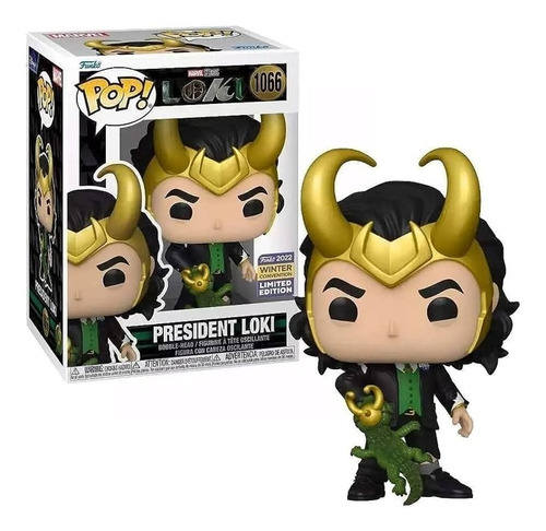 Funko Pop Loki Presidente Convención De Invierno 2022 