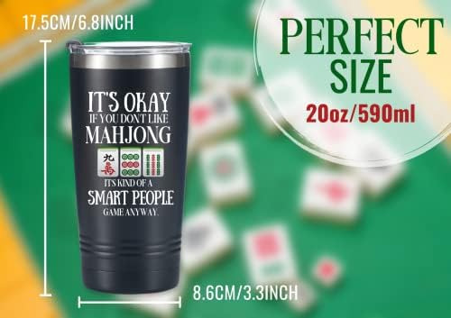 Vaso Onebttl Mahjong Regalo Para Mujer Y Hombre