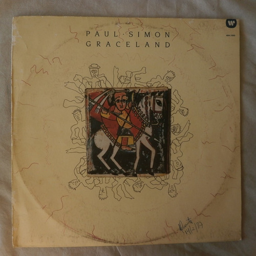 Lp Paul Simon Graceland 1987 Disco De Vinil