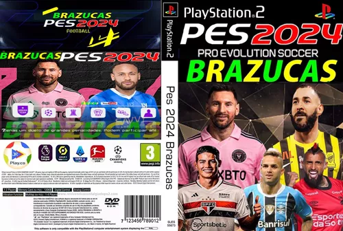 PES 2017 PS2 Brazukas v2 Patch + Full Games 