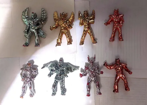 comprar Lote De 6 Caballeros Del Zodiaco Bootleg Minis Vintage