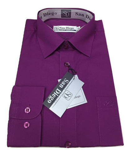 Camisa Hombre Borra De Vino