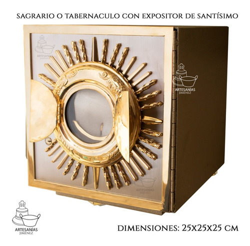 Sagrario Con Expositor De Santísimo Cordero De Dios