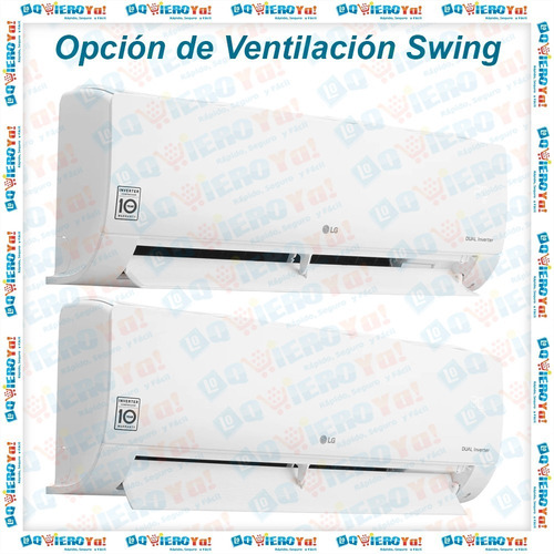 Imagen 7 de 10 de Aire Acondicionado Split Inverter Frio/calor LG 5263 Frigori