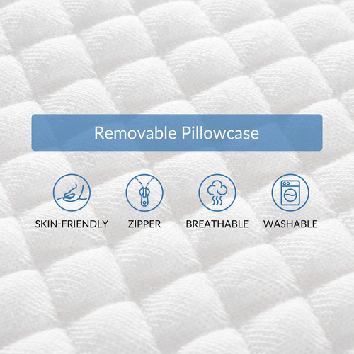 Am Aeromax Almohada De Espuma Viscoelástica Hiperdelgada Ta