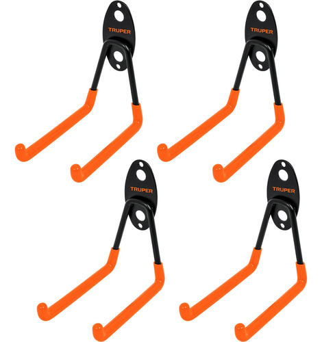 4 Ganchos Multiusos Para Colgar De 13 Cm Organizador Pared