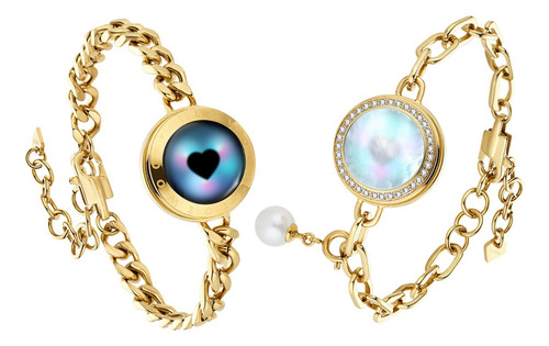 Pulsera Táctil De Larga Distancia Totwoo Soulmate Para Parej
