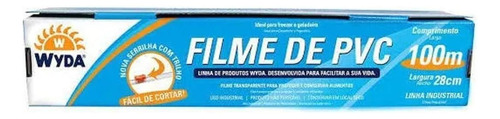 Filme De Pvc 28cm X 100m Wyda Caixa Com Serrilha Prático