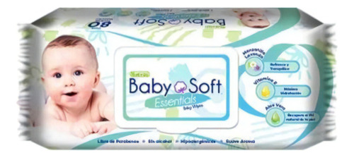 Toallitas Húmedas Baby Soft Essentials 80pz