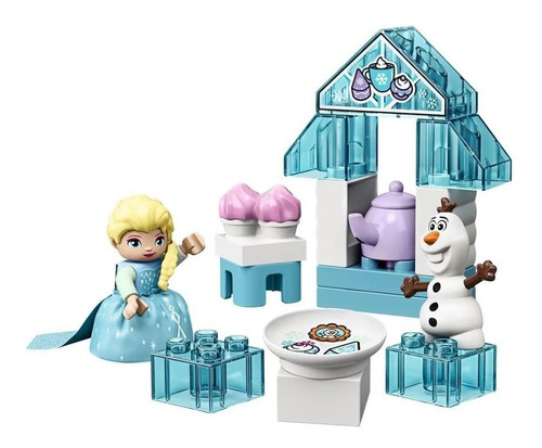 Imagem 2 de 6 de Lego Duplo - A Festa Do Chá Da Elsa E Do Olaf