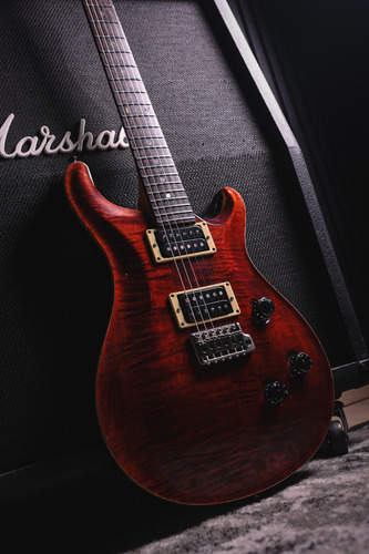 Guitarra Prs Ce 24 Bolt-on Maple Top Scarlet Red - Usa 1998 Destro Vermelho Rosewood (Usado)